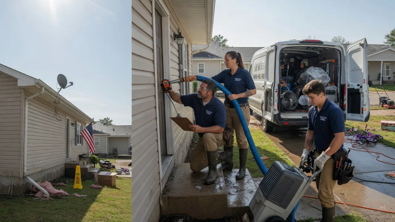 Ceiling Water Damage Restoration in Cadiz, KY near me